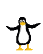 Animated Linux Penguin