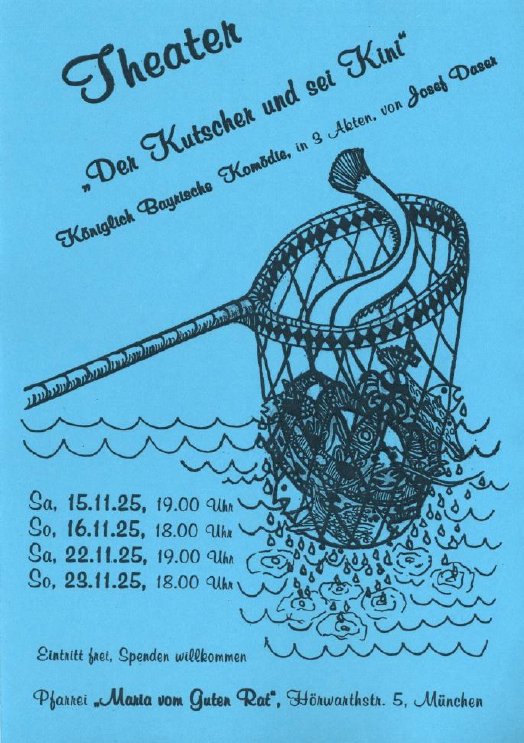 Plakat für den Aushang
